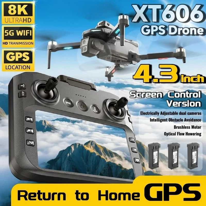 Drone Gps Mount - Penawaran Terbaik Drone XT606 MAX GPS