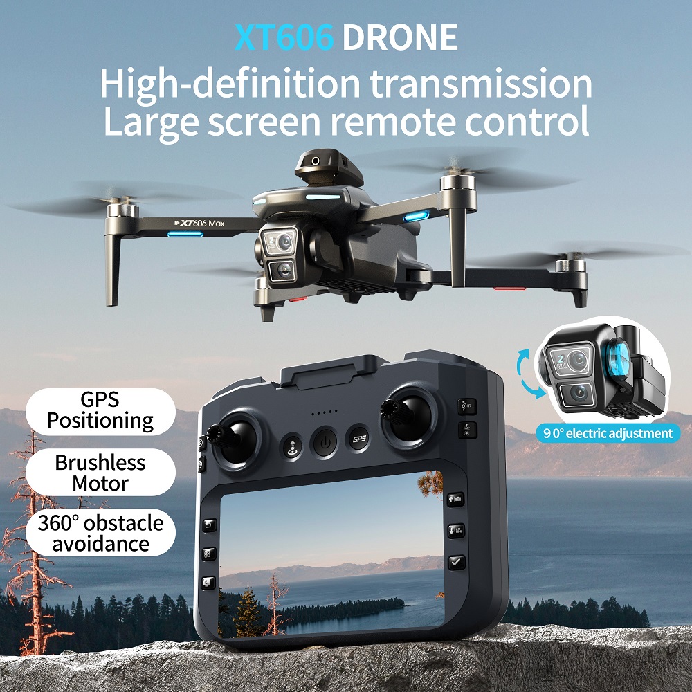 Drone XT606 MAX 3 baterai, Kam - Jjrc Drone X12 ulasan dan harga