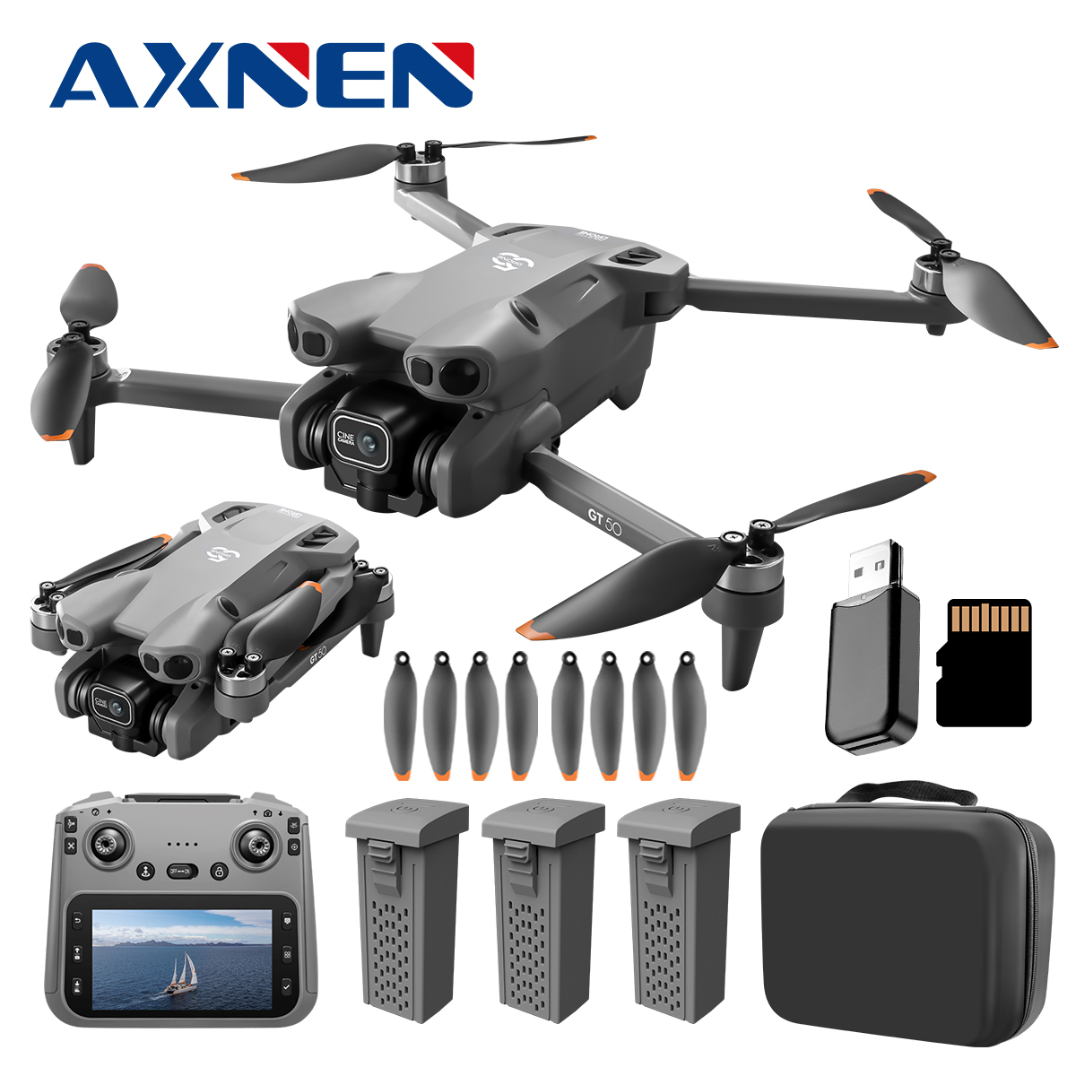 Drone GT50 Baru Layar 4.3-Inci - Jjrc Drone X12 ulasan dan harga